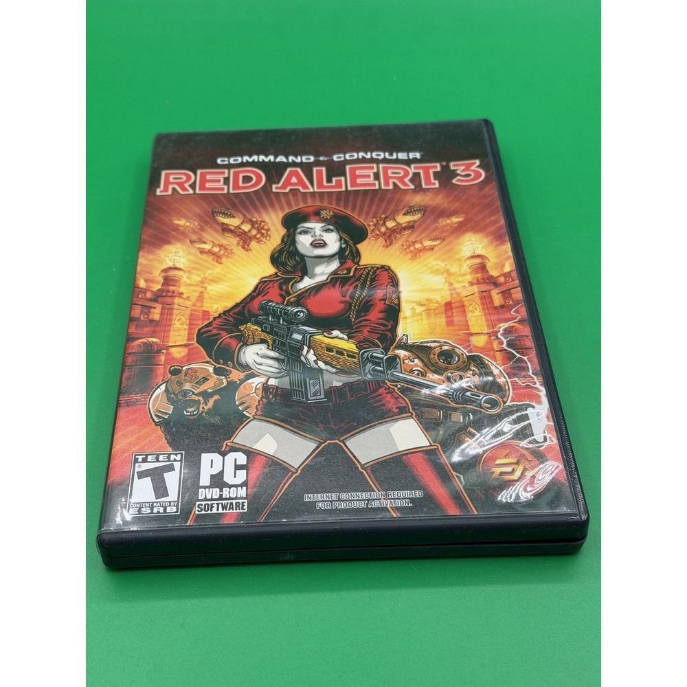 Command & Conquer: Red Alert 3 PC game Good Condition